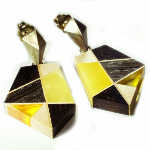 當木頭遇上琥珀系列 Amberwood Silver Collection