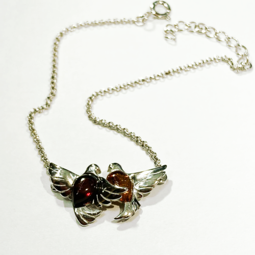 愛情鳥系列 Love Birds Amber & Silver Collection
