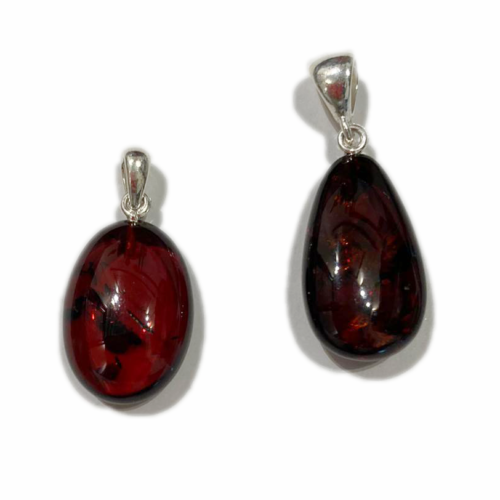 琥珀/純銀吊墜 Amber pendant